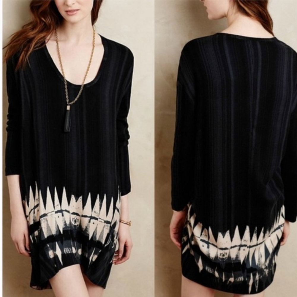 Anthropologie Tracy Reese Plenty Seva Crepe Tunic Dress